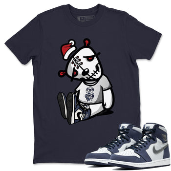 Jordan 1 Midnight Navy Sneaker Match Tees Dead Dolls Sneaker Tees Jordan 1 Midnight Navy Sneaker Release Tees Unisex Shirts