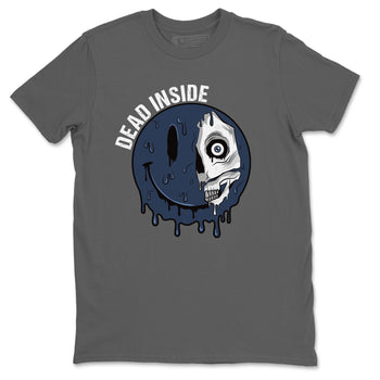 Jordan 1 Midnight Navy Sneaker Match Tees Dead Inside Sneaker Tees Jordan 1 Midnight Navy Sneaker Release Tees Unisex Shirts