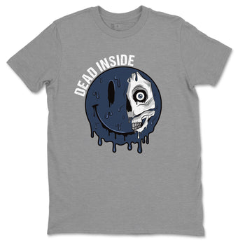 Jordan 1 Midnight Navy Sneaker Match Tees Dead Inside Sneaker Tees Jordan 1 Midnight Navy Sneaker Release Tees Unisex Shirts