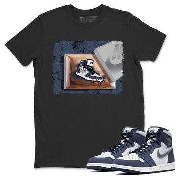 Jordan 1 Midnight Navy Sneaker Match Tees New Kicks Sneaker Tees Jordan 1 Midnight Navy Sneaker Release Tees Unisex Shirts