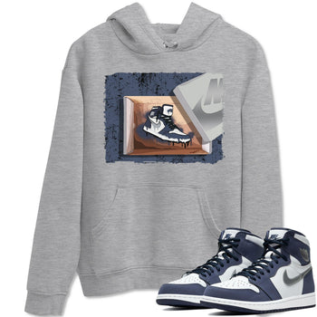 Jordan 1 Midnight Navy Sneaker Match Tees New Kicks Sneaker Tees Jordan 1 Midnight Navy Sneaker Release Tees Unisex Shirts