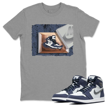 Jordan 1 Midnight Navy Sneaker Match Tees New Kicks Sneaker Tees Jordan 1 Midnight Navy Sneaker Release Tees Unisex Shirts
