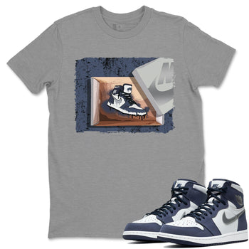 Jordan 1 Midnight Navy Sneaker Match Tees New Kicks Sneaker Tees Jordan 1 Midnight Navy Sneaker Release Tees Unisex Shirts