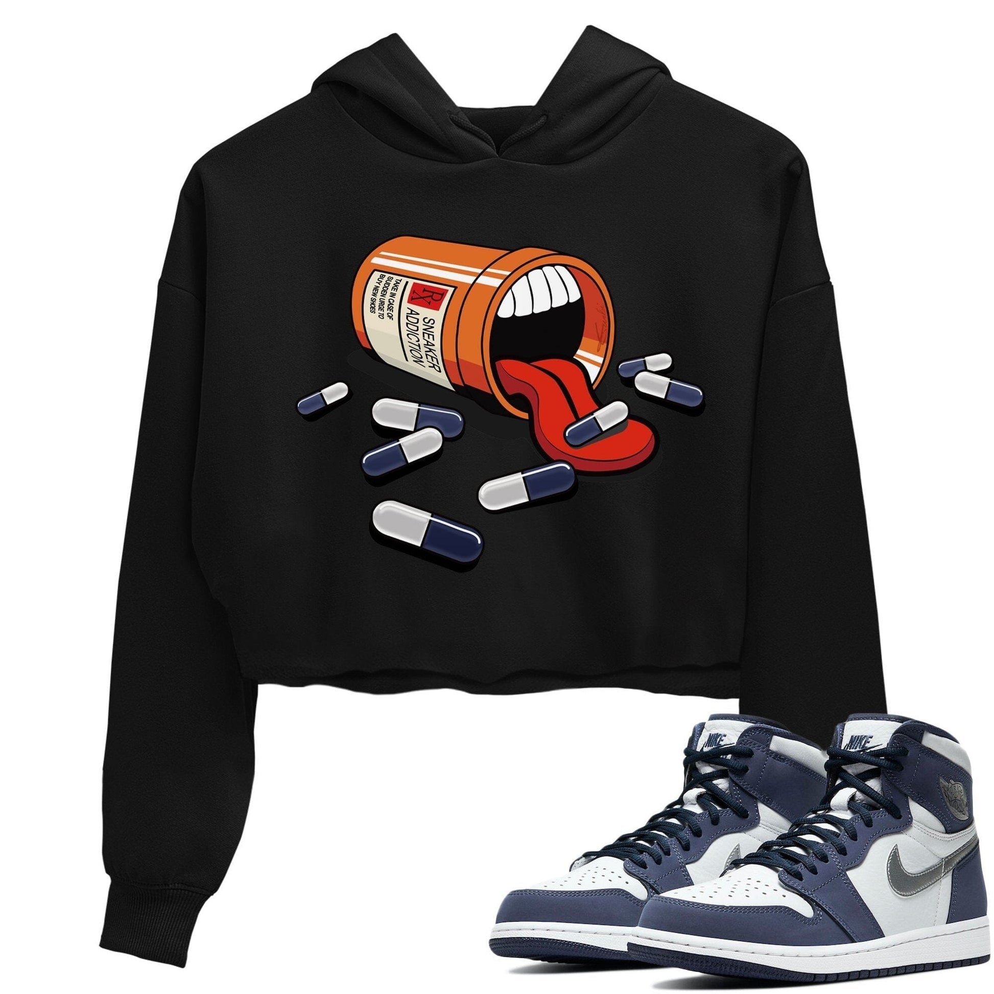 Jordan 1 Midnight Navy Sneaker Match Tees Sneaker Addiction Sneaker Tees Jordan 1 Midnight Navy Sneaker Release Tees Women's Shirts