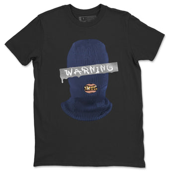 Jordan 1 Midnight Navy Sneaker Match Tees Warning Sneaker Tees Jordan 1 Midnight Navy Sneaker Release Tees Unisex Shirts