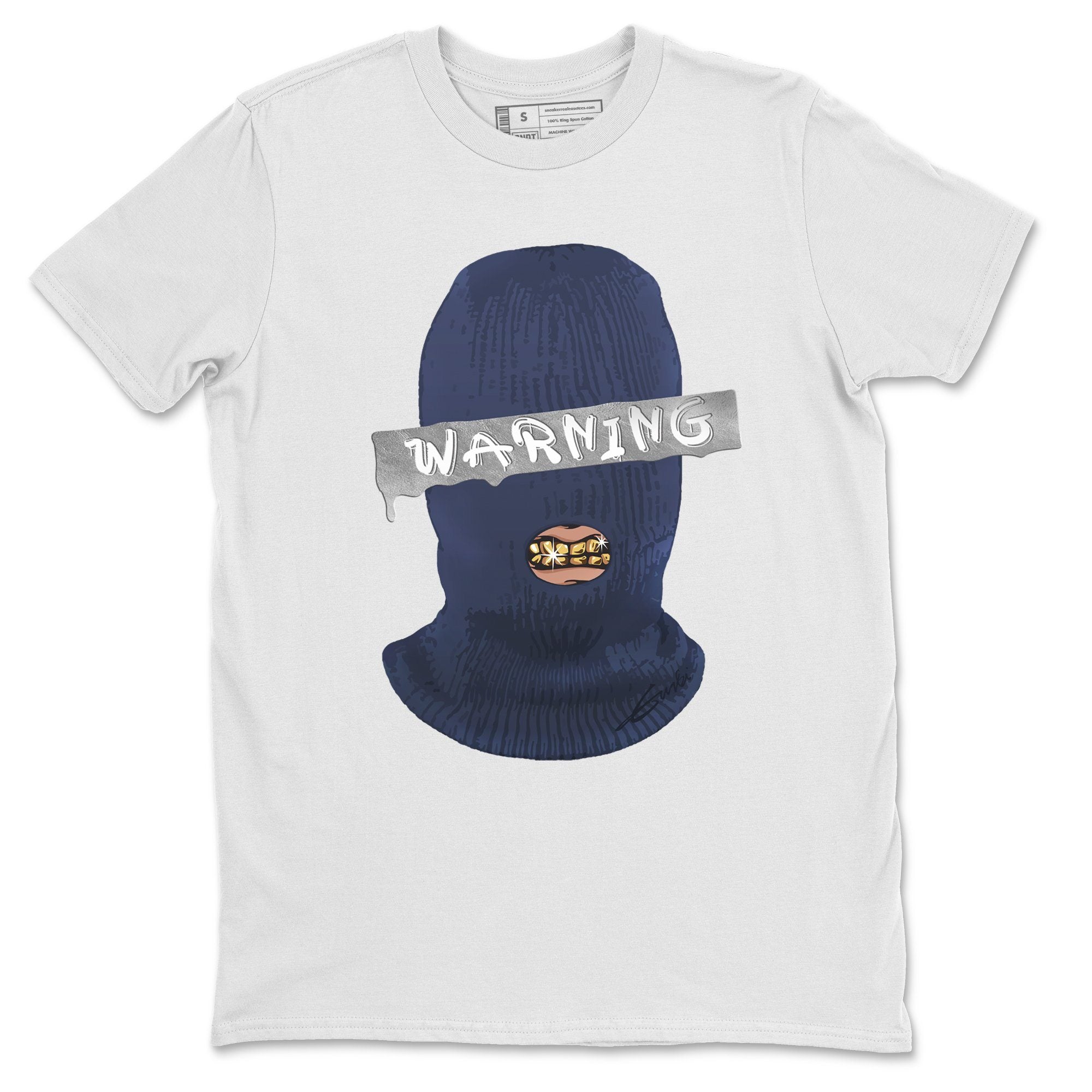 Jordan 1 Midnight Navy Sneaker Match Tees Warning Sneaker Tees Jordan 1 Midnight Navy Sneaker Release Tees Unisex Shirts