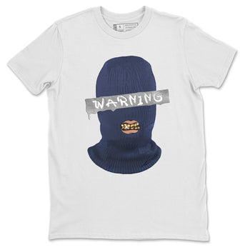 Jordan 1 Midnight Navy Sneaker Match Tees Warning Sneaker Tees Jordan 1 Midnight Navy Sneaker Release Tees Unisex Shirts