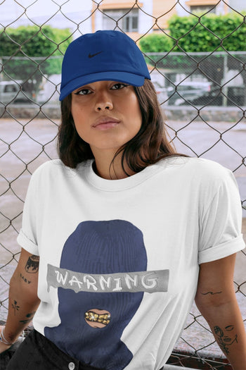 Jordan 1 Midnight Navy Sneaker Match Tees Warning Sneaker Tees Jordan 1 Midnight Navy Sneaker Release Tees Unisex Shirts