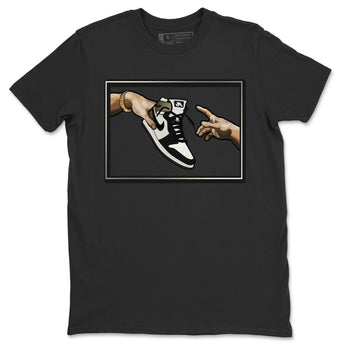Jordan 1 Dark Mocha Sneaker Match Tees Adam's Creation Sneaker Tees Jordan 1 Dark Mocha Sneaker Release Tees Unisex Shirts