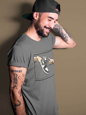 Jordan 1 Dark Mocha Sneaker Match Tees Adam's Creation Sneaker Tees Jordan 1 Dark Mocha Sneaker Release Tees Unisex Shirts