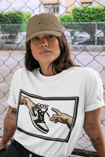 Jordan 1 Dark Mocha Sneaker Match Tees Adam's Creation Sneaker Tees Jordan 1 Dark Mocha Sneaker Release Tees Unisex Shirts