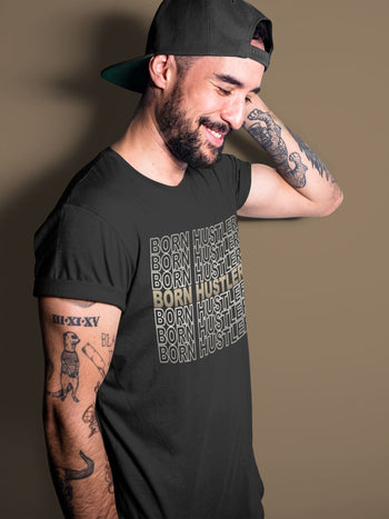 Jordan 1 Dark Mocha Sneaker Match Tees Born Hustler Sneaker Tees Jordan 1 Dark Mocha Sneaker Release Tees Unisex Shirts