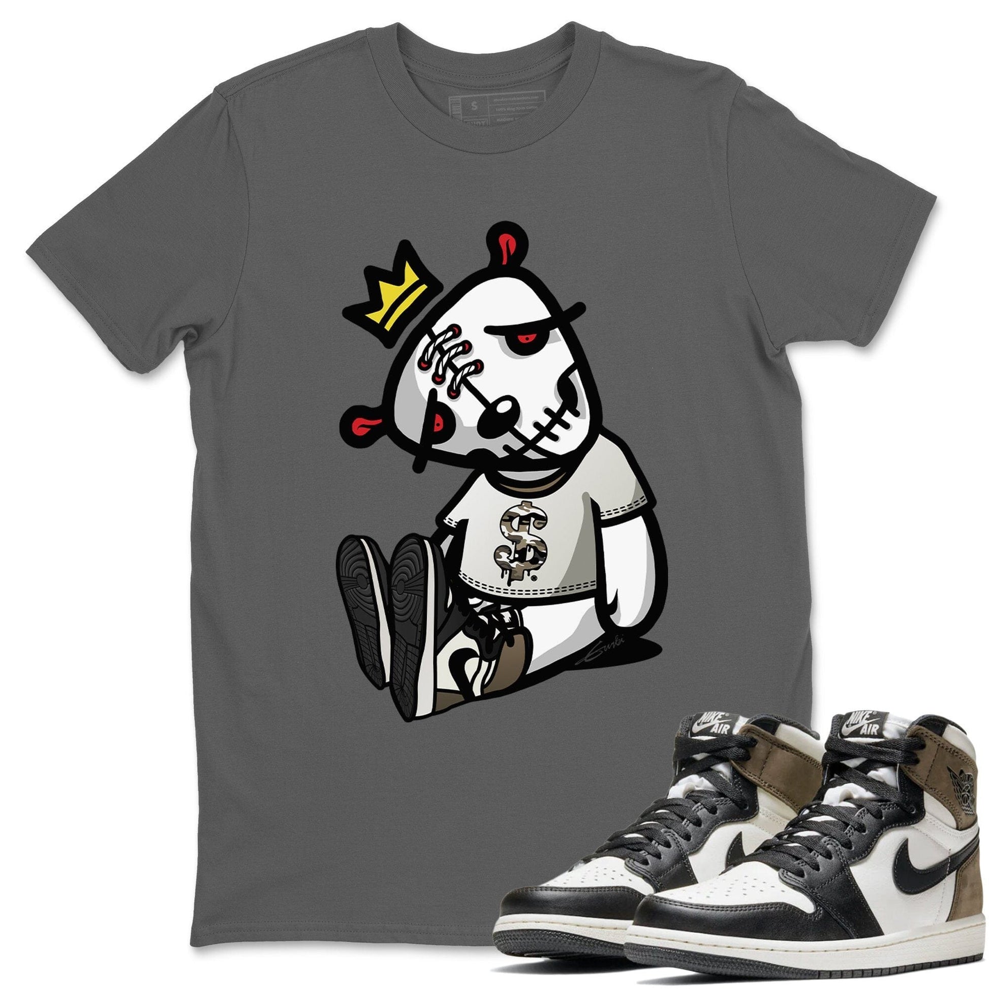 Jordan 1 Dark Mocha Sneaker Match Tees Dead Dolls Sneaker Tees Jordan 1 Dark Mocha Sneaker Release Tees Unisex Shirts