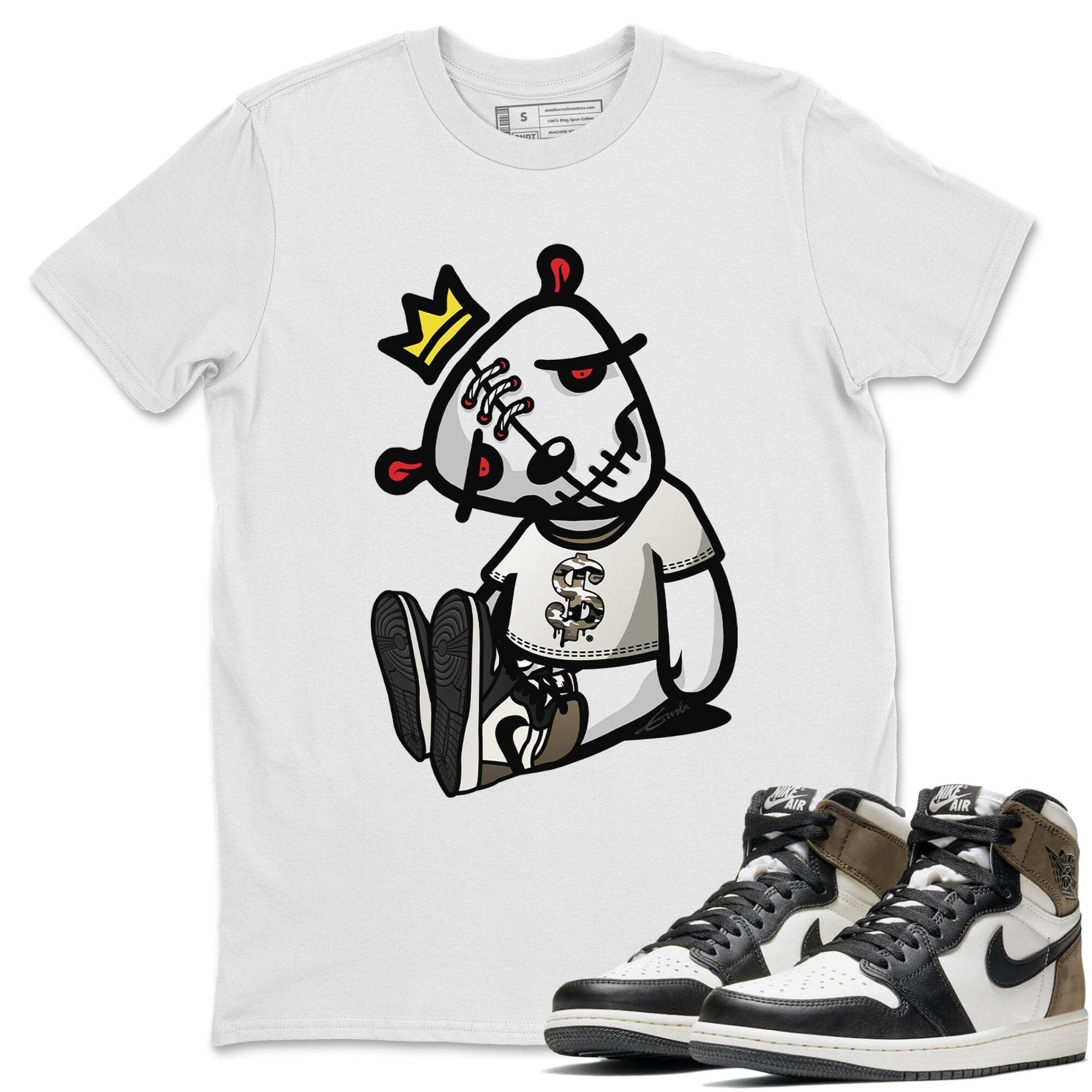 Jordan 1 Dark Mocha Sneaker Match Tees Dead Dolls Sneaker Tees Jordan 1 Dark Mocha Sneaker Release Tees Unisex Shirts