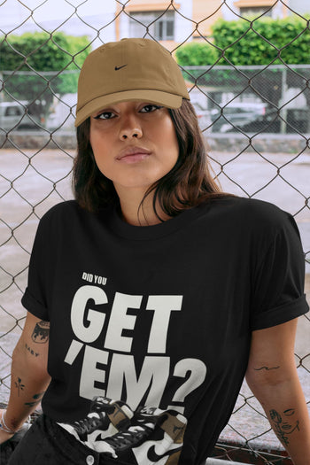 Jordan 1 Dark Mocha Sneaker Match Tees Did You Get Em SNRT Sneaker Tees Jordan 1 Dark Mocha SNRT Sneaker Release Tees Unisex Shirts