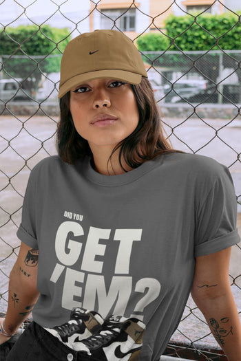 Jordan 1 Dark Mocha Sneaker Match Tees Did You Get Em SNRT Sneaker Tees Jordan 1 Dark Mocha SNRT Sneaker Release Tees Unisex Shirts