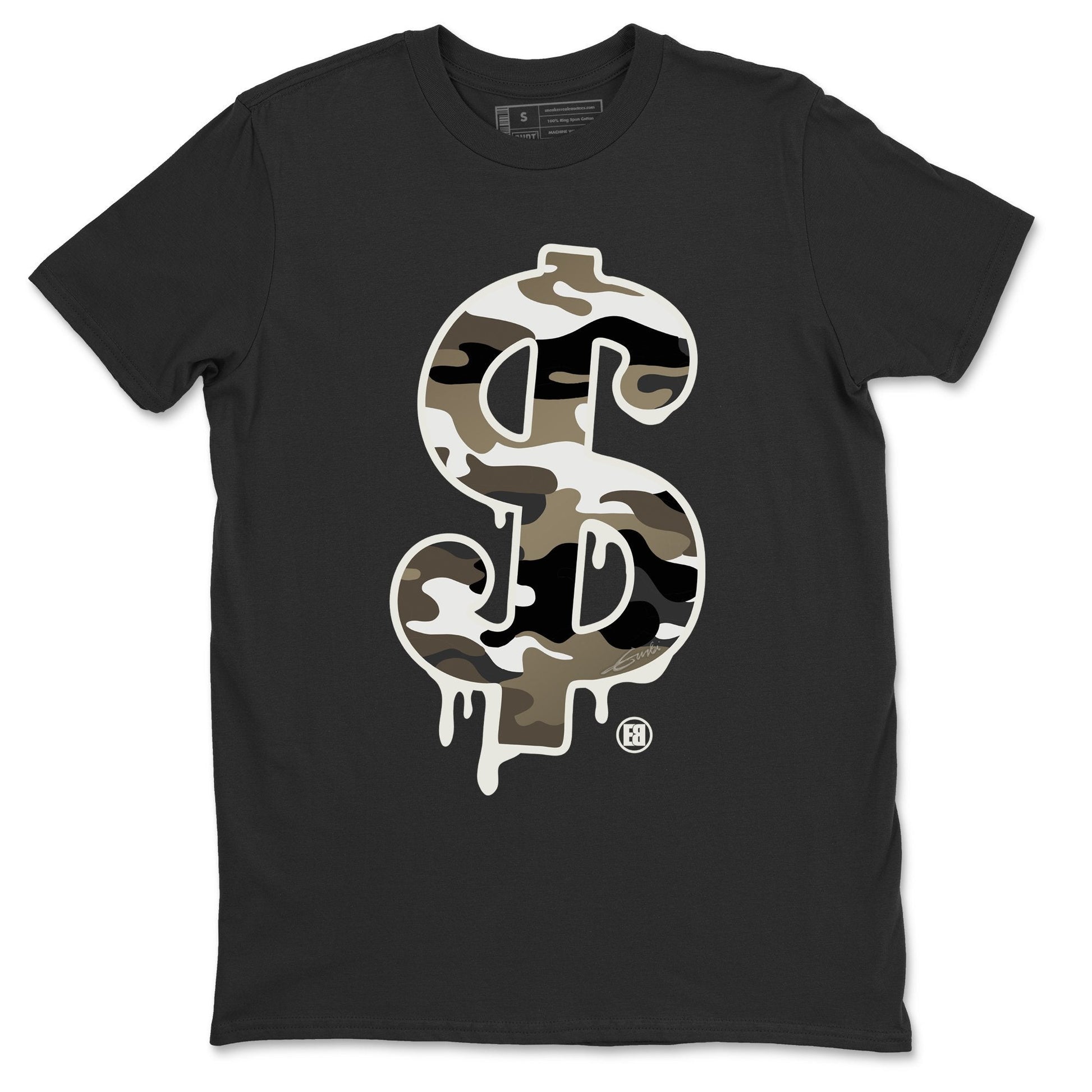 Jordan 1 Dark Mocha Sneaker Match Tees Dollar Camo Sneaker Tees Jordan 1 Dark Mocha Sneaker Release Tees Unisex Shirts