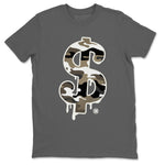 Jordan 1 Dark Mocha Sneaker Match Tees Dollar Camo Sneaker Tees Jordan 1 Dark Mocha Sneaker Release Tees Unisex Shirts