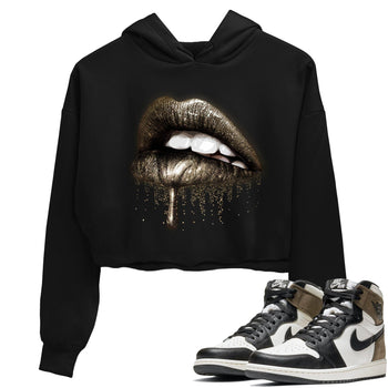 Jordan 1 Dark Mocha Sneaker Match Tees Dripping Lips Sneaker Tees Jordan 1 Dark Mocha Sneaker Release Tees Women's Shirts