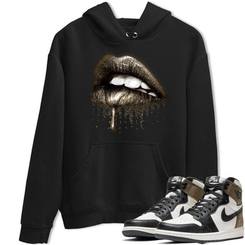 Jordan 1 Dark Mocha Sneaker Match Tees Dripping Lips Sneaker Tees Jordan 1 Dark Mocha Sneaker Release Tees Unisex Shirts
