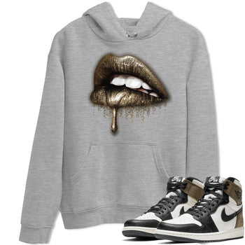 Jordan 1 Dark Mocha Sneaker Match Tees Dripping Lips Sneaker Tees Jordan 1 Dark Mocha Sneaker Release Tees Unisex Shirts