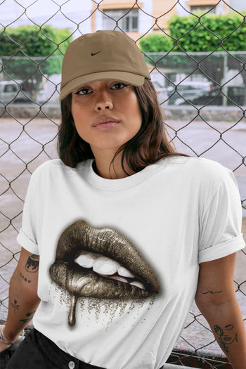 Jordan 1 Dark Mocha Sneaker Match Tees Dripping Lips Sneaker Tees Jordan 1 Dark Mocha Sneaker Release Tees Unisex Shirts