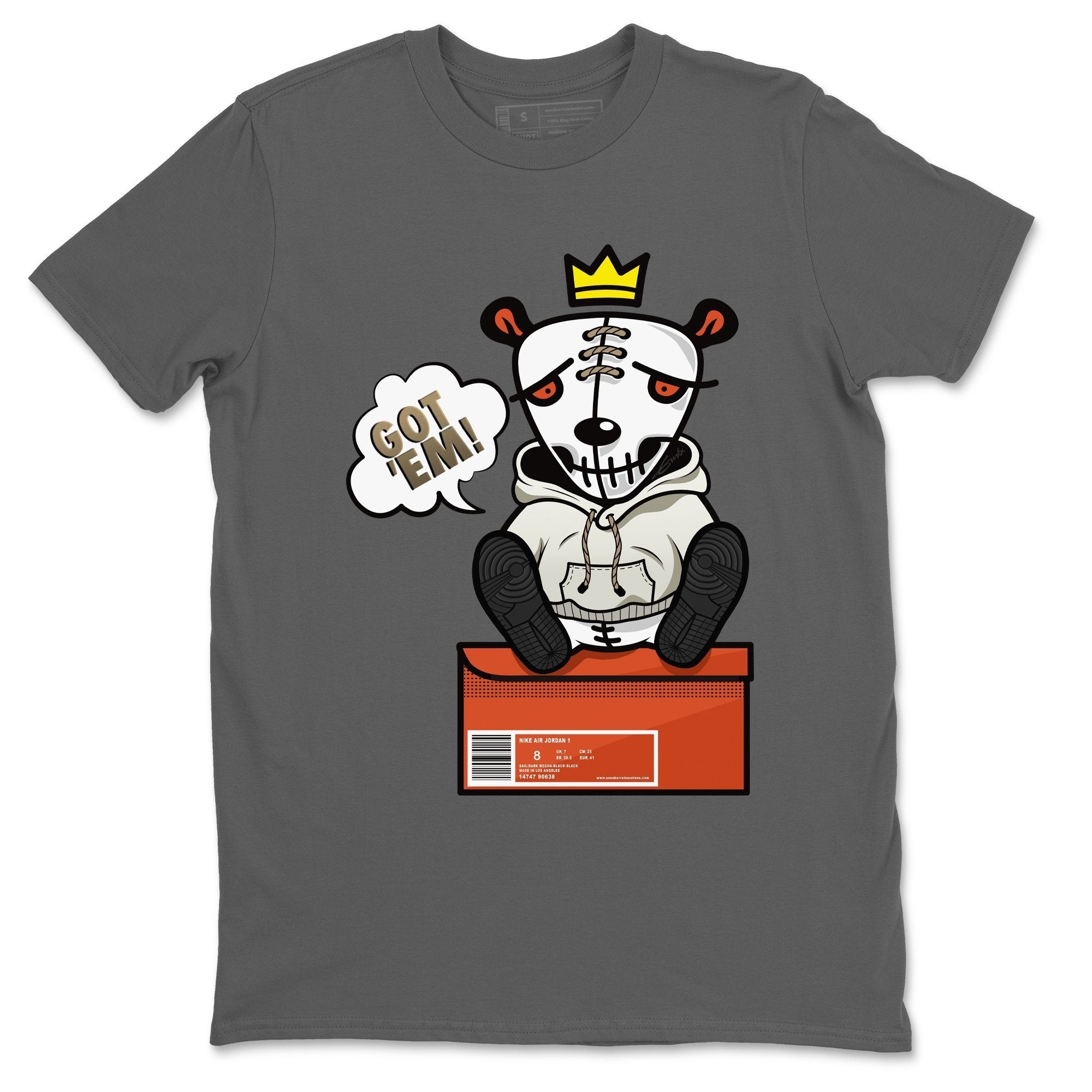 Jordan 1 Dark Mocha Sneaker Match Tees Got Em Sneaker Tees Jordan 1 Dark Mocha Sneaker Release Tees Unisex Shirts