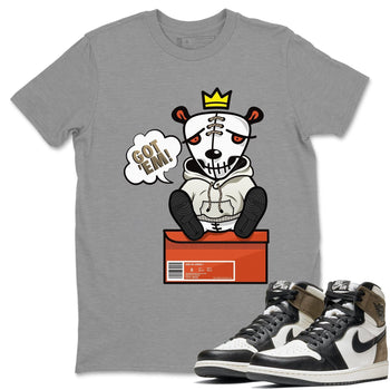 Jordan 1 Dark Mocha Sneaker Match Tees Got Em Sneaker Tees Jordan 1 Dark Mocha Sneaker Release Tees Unisex Shirts