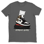 Jordan 1 Dark Mocha Sneaker Match Tees Jordan Gang Sneaker Tees Jordan 1 Dark Mocha Sneaker Release Tees Unisex Shirts