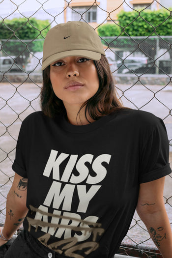 Jordan 1 Dark Mocha Sneaker Match Tees Kiss My Ass Sneaker Tees Jordan 1 Dark Mocha Sneaker Release Tees Unisex Shirts