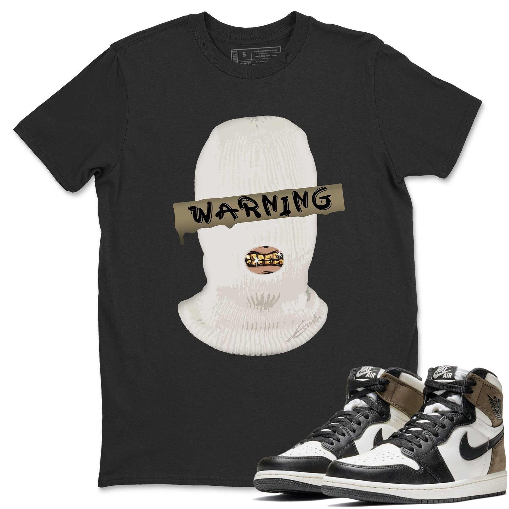 Jordan 1 Dark Mocha Sneaker Match Tees Warning Sneaker Tees Jordan 1 Dark Mocha Sneaker Release Tees Unisex Shirts