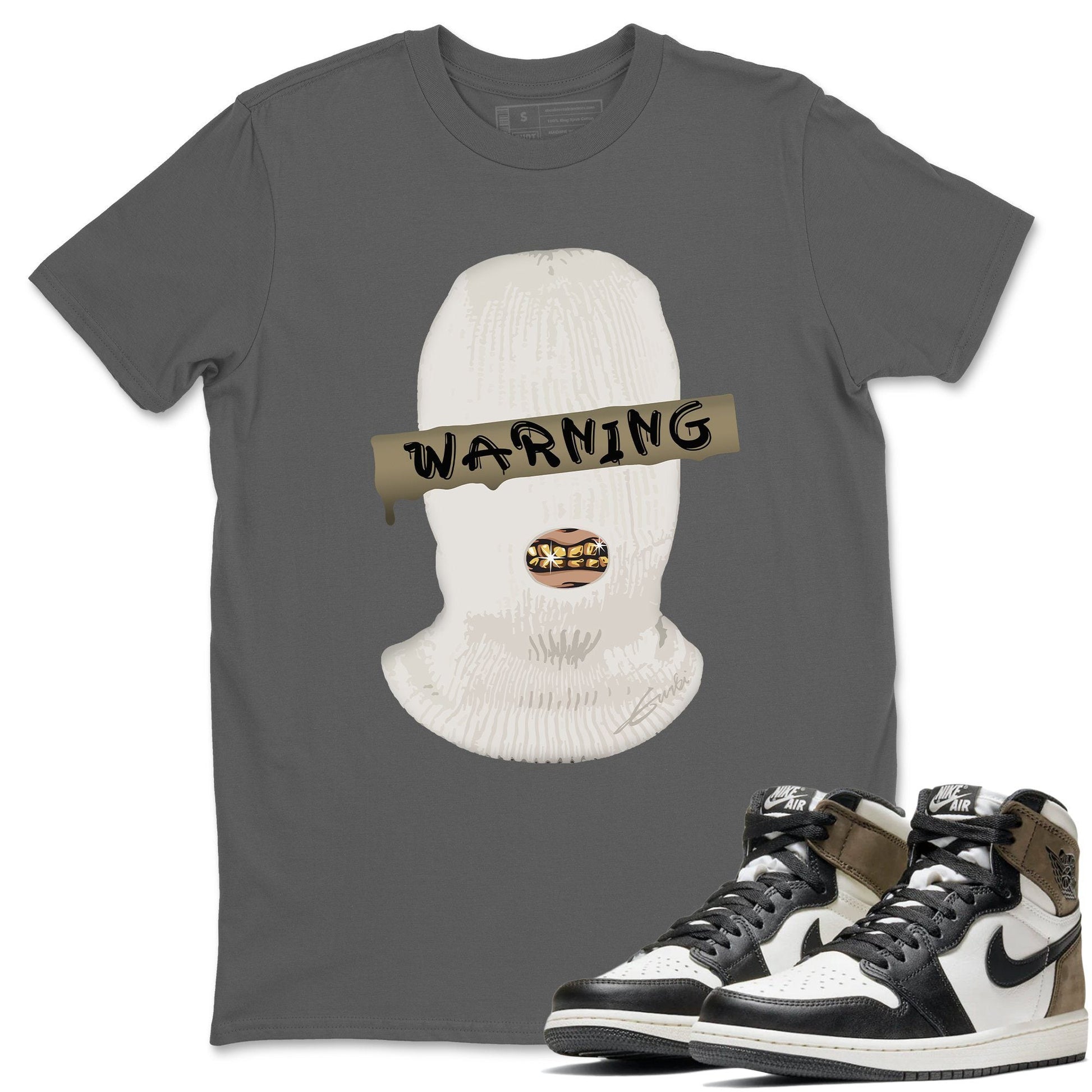 Jordan 1 Dark Mocha Sneaker Match Tees Warning Sneaker Tees Jordan 1 Dark Mocha Sneaker Release Tees Unisex Shirts