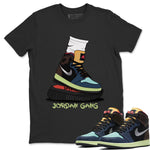 Jordan 1 Bio Hack Sneaker Match Tees Jordan Gang Sneaker Tees Jordan 1 Bio Hack Sneaker Release Tees Unisex Shirts