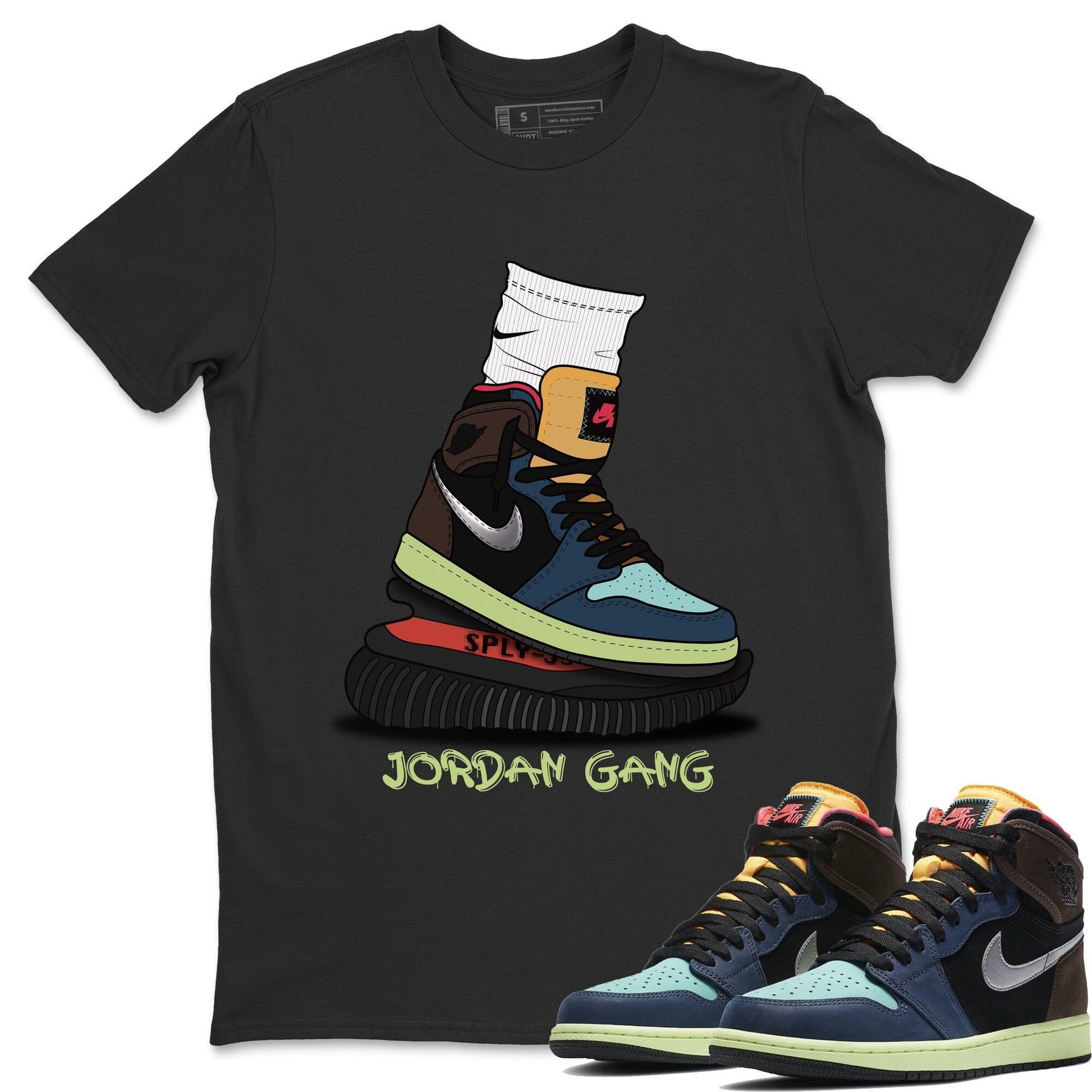 Jordan 1 Bio Hack Sneaker Match Tees Jordan Gang Sneaker Tees Jordan 1 Bio Hack Sneaker Release Tees Unisex Shirts