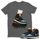 Jordan 1 Bio Hack Sneaker Match Tees Jordan Gang Sneaker Tees Jordan 1 Bio Hack Sneaker Release Tees Unisex Shirts