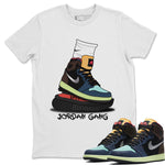 Jordan 1 Bio Hack Sneaker Match Tees Jordan Gang Sneaker Tees Jordan 1 Bio Hack Sneaker Release Tees Unisex Shirts