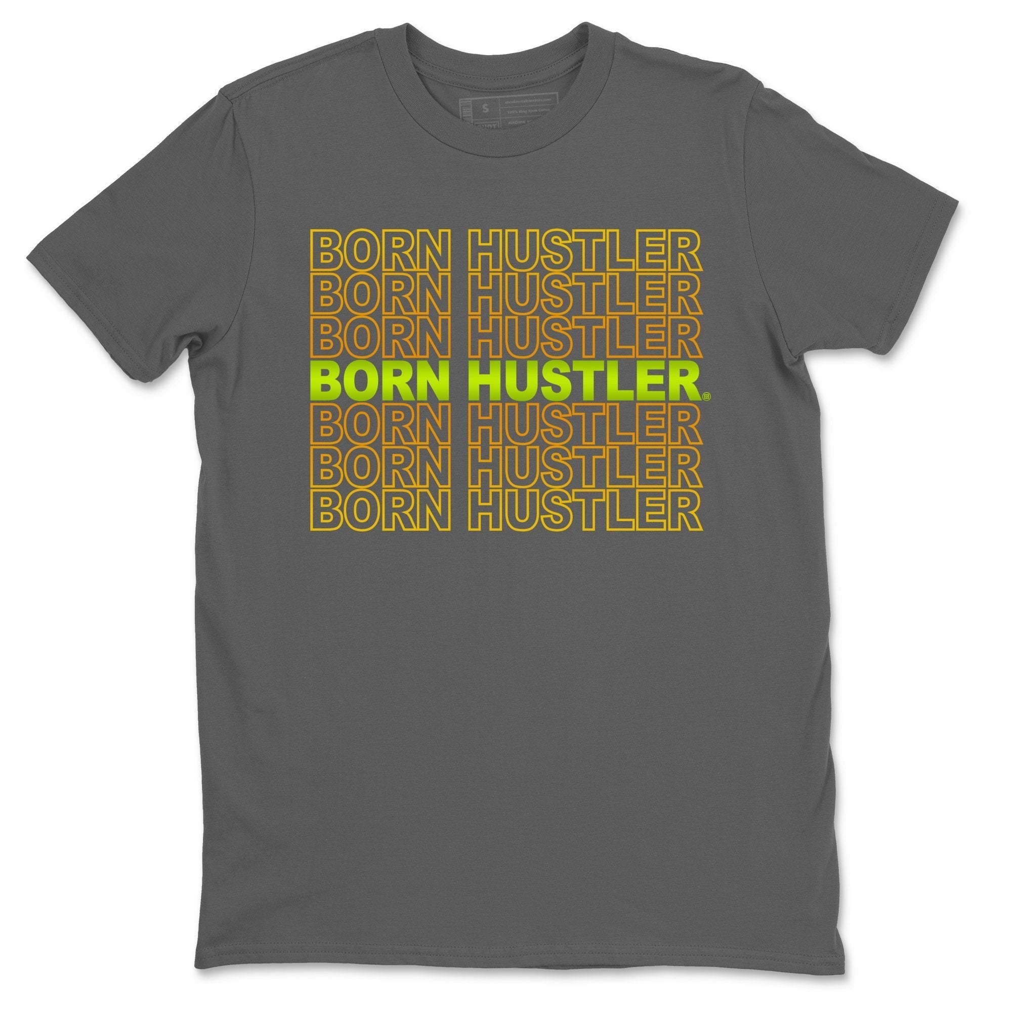 Jordan 1 Volt Gold Sneaker Match Tees Born Hustler Sneaker Tees Jordan 1 Volt Gold Sneaker Release Tees Unisex Shirts