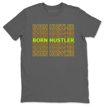 Jordan 1 Volt Gold Sneaker Match Tees Born Hustler Sneaker Tees Jordan 1 Volt Gold Sneaker Release Tees Unisex Shirts