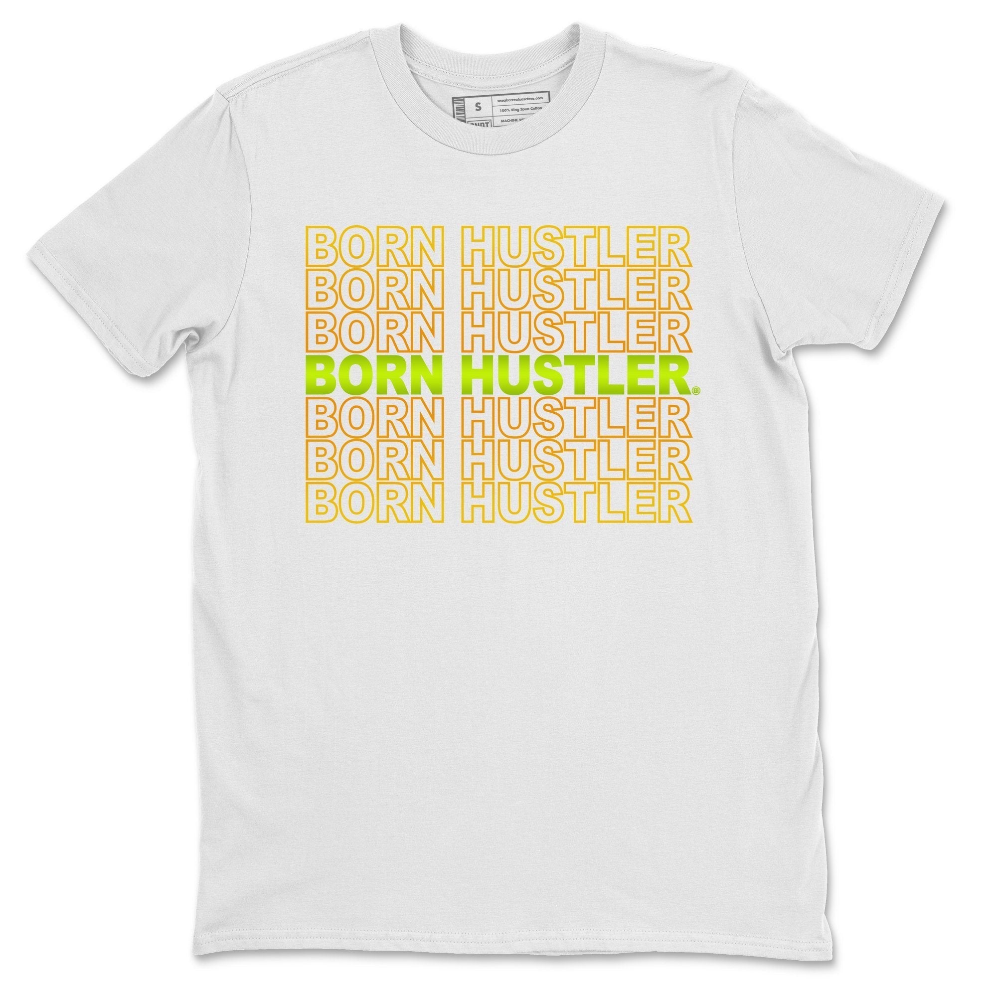 Jordan 1 Volt Gold Sneaker Match Tees Born Hustler Sneaker Tees Jordan 1 Volt Gold Sneaker Release Tees Unisex Shirts