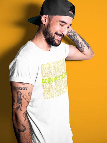 Jordan 1 Volt Gold Sneaker Match Tees Born Hustler Sneaker Tees Jordan 1 Volt Gold Sneaker Release Tees Unisex Shirts