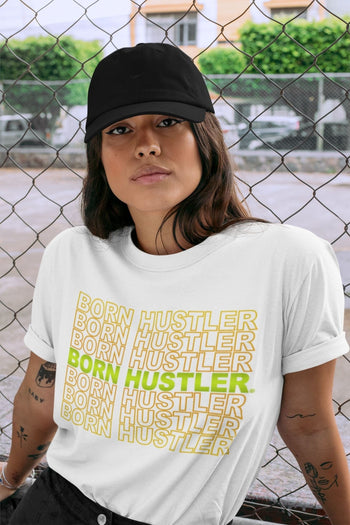 Jordan 1 Volt Gold Sneaker Match Tees Born Hustler Sneaker Tees Jordan 1 Volt Gold Sneaker Release Tees Unisex Shirts