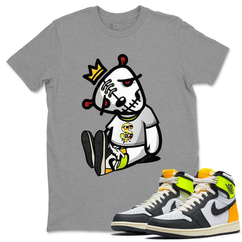 Jordan 1 Volt Gold Sneaker Match Tees Dead Dolls Sneaker Tees Jordan 1 Volt Gold Sneaker Release Tees Unisex Shirts