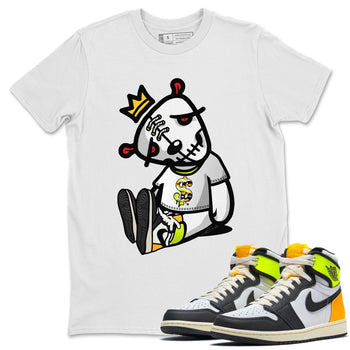 Jordan 1 Volt Gold Sneaker Match Tees Dead Dolls Sneaker Tees Jordan 1 Volt Gold Sneaker Release Tees Unisex Shirts