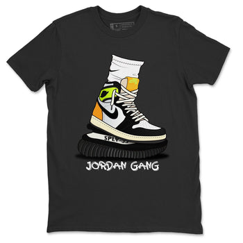 Jordan 1 Volt Gold Sneaker Match Tees Jordan Gang Sneaker Tees Jordan 1 Volt Gold Sneaker Release Tees Unisex Shirts