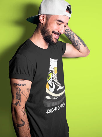 Jordan 1 Volt Gold Sneaker Match Tees Jordan Gang Sneaker Tees Jordan 1 Volt Gold Sneaker Release Tees Unisex Shirts