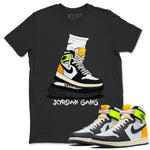 Jordan 1 Volt Gold Sneaker Match Tees Jordan Gang Sneaker Tees Jordan 1 Volt Gold Sneaker Release Tees Unisex Shirts
