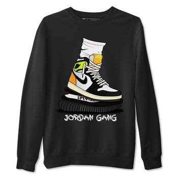 Jordan 1 Volt Gold Sneaker Match Tees Jordan Gang Sneaker Tees Jordan 1 Volt Gold Sneaker Release Tees Unisex Shirts