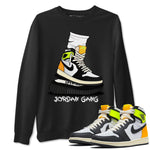 Jordan 1 Volt Gold Sneaker Match Tees Jordan Gang Sneaker Tees Jordan 1 Volt Gold Sneaker Release Tees Unisex Shirts