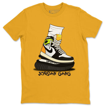 Jordan 1 Volt Gold Sneaker Match Tees Jordan Gang Sneaker Tees Jordan 1 Volt Gold Sneaker Release Tees Unisex Shirts