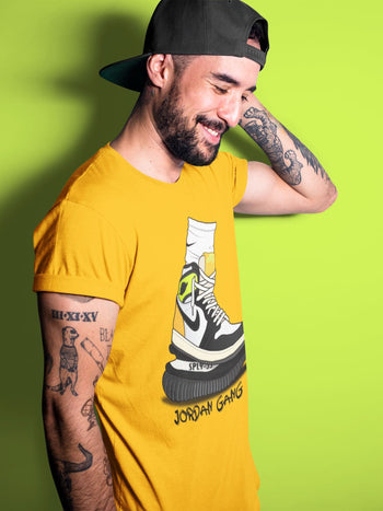 Jordan 1 Volt Gold Sneaker Match Tees Jordan Gang Sneaker Tees Jordan 1 Volt Gold Sneaker Release Tees Unisex Shirts